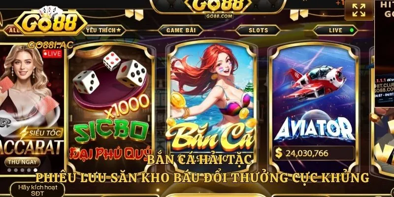 Bắn Cá Hải Tặc – Phiêu Lưu Săn Kho Báu Đổi Thưởng Cực Khủng
