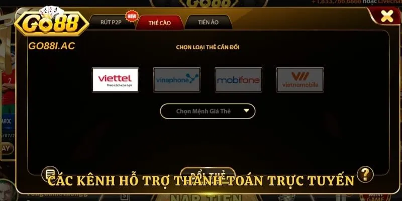 Các kênh hỗ trợ thanh toán trực tuyến an toàn nhất