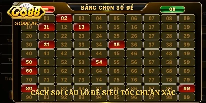 Cách soi cầu lô đề siêu tốc chuẩn xác để giành chiến thắng lớn