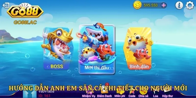 Hướng dẫn anh em săn cá chi tiết cho thành viên mới