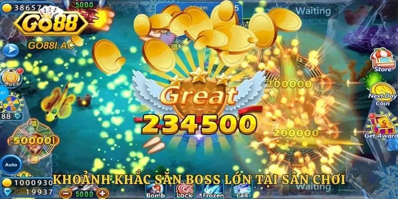 Khoảnh khắc săn boss lớn tại sân chơi