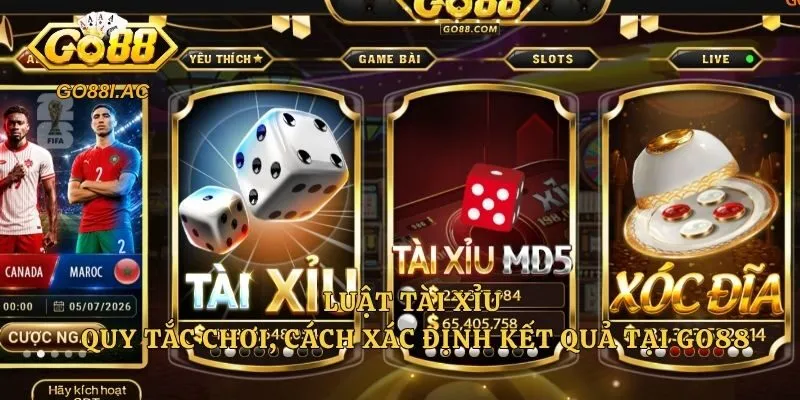 Luật Tài Xỉu – Quy Tắc Chơi, Cách Xác Định Kết Quả Tại Go88