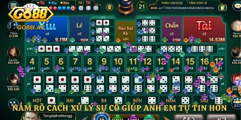Nắm rõ cách xử lý sự cố giúp anh em tự tin hơn khi giải trí