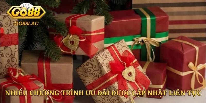 Nhiều chương trình ưu đãi được cập nhật liên tục